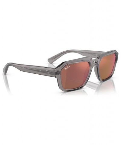 Unisex Sunglasses Corrigan Bio-Based Transparent Gray $47.52 Unisex