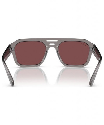 Unisex Sunglasses Corrigan Bio-Based Transparent Gray $47.52 Unisex