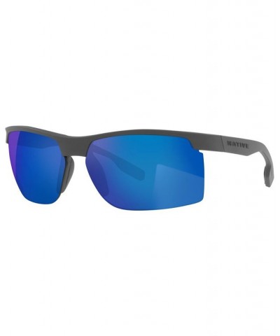 Native Men's Polarized Sunglasses XD9039 Ridge-Runner 68 Matte Granite $13.11 Mens