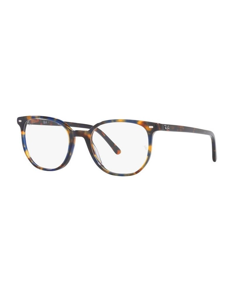 RB5397 ELLIOT Unisex Irregular Eyeglasses Brown and Gray Havana $48.33 Unisex