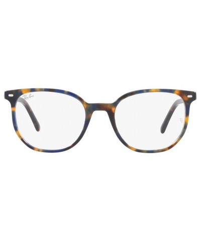 RB5397 ELLIOT Unisex Irregular Eyeglasses Brown and Gray Havana $48.33 Unisex