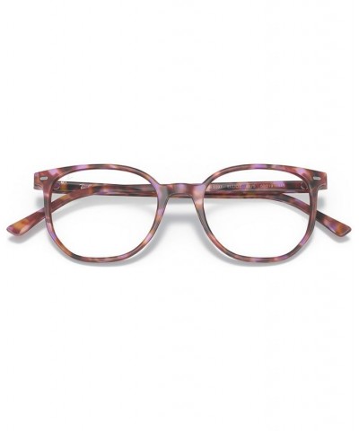 RB5397 ELLIOT Unisex Irregular Eyeglasses Brown and Gray Havana $48.33 Unisex