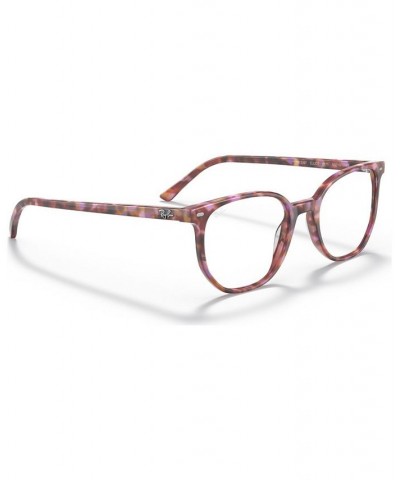 RB5397 ELLIOT Unisex Irregular Eyeglasses Brown and Gray Havana $48.33 Unisex