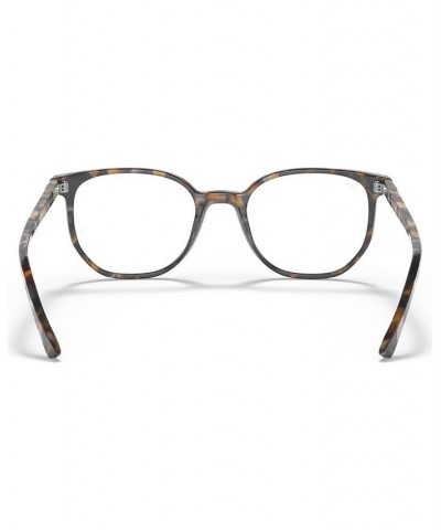 RB5397 ELLIOT Unisex Irregular Eyeglasses Brown and Gray Havana $48.33 Unisex