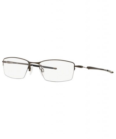 OX5113 Lizard Men's Rectangle Eyeglasses Sat Blck $28.80 Mens