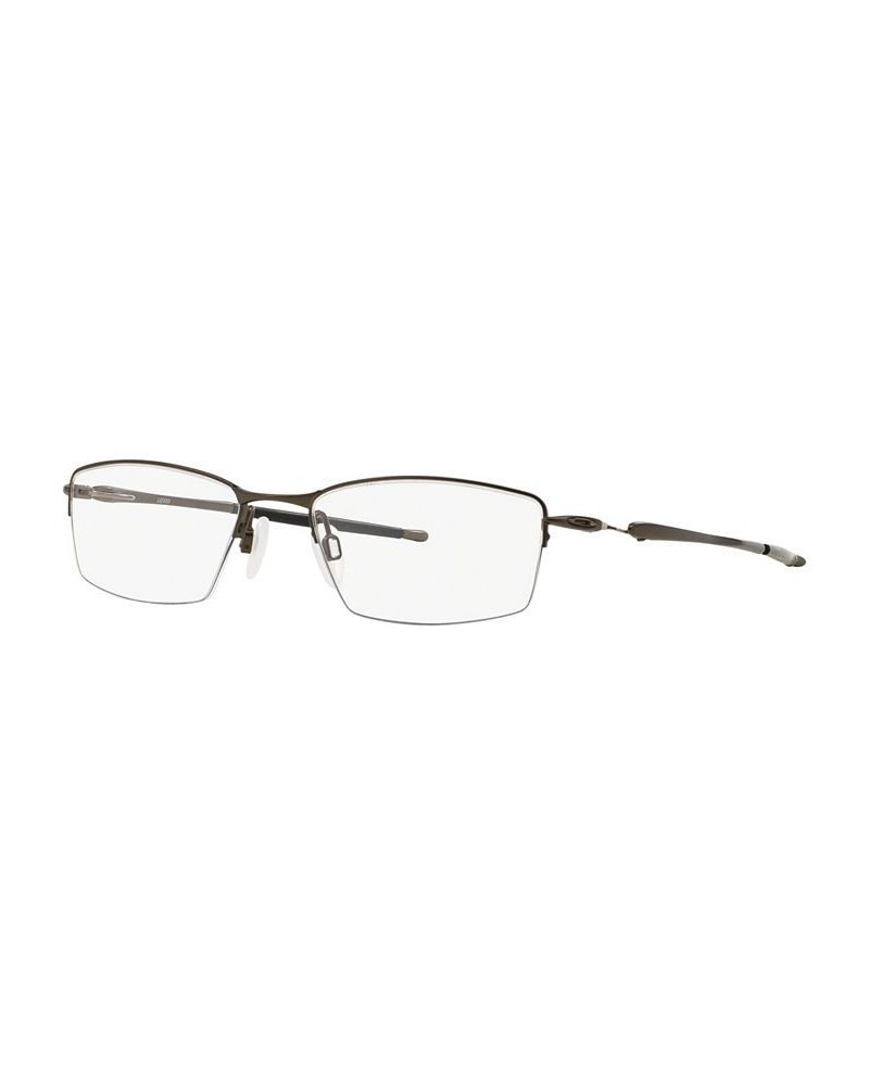 OX5113 Lizard Men's Rectangle Eyeglasses Sat Blck $28.80 Mens