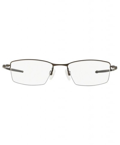 OX5113 Lizard Men's Rectangle Eyeglasses Sat Blck $28.80 Mens