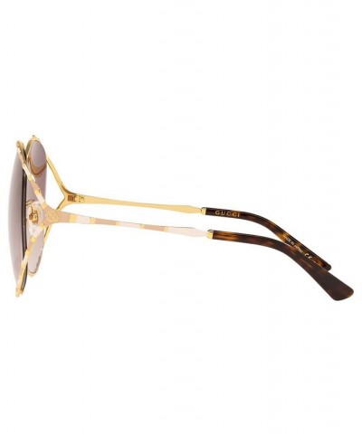 Women's Sunglasses GC001339 YELLOW GOLD/BROWN GRAD $135.60 Womens