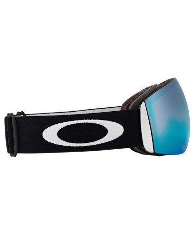 Unisex Snow Goggles OO7050 00 FLIGHT DECK Matte Black/Prizm Sapphire Iridium $48.38 Unisex