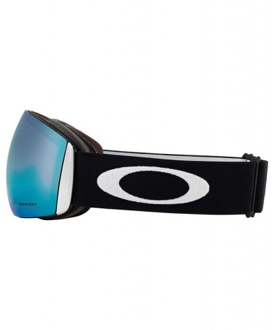 Unisex Snow Goggles OO7050 00 FLIGHT DECK Matte Black/Prizm Sapphire Iridium $48.38 Unisex