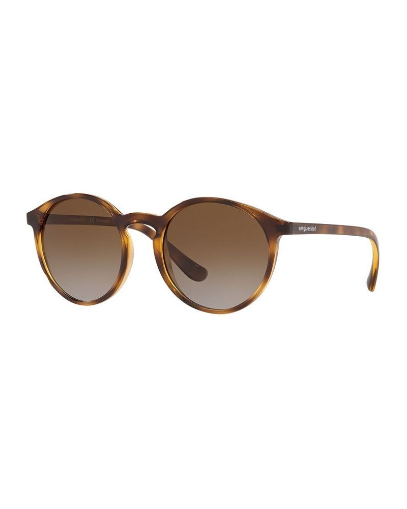 Polarized Sunglasses 0HU2019 SHINY HAVANA/POLAR GRADIENT BROWN $23.80 Unisex