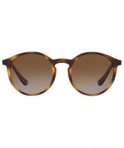 Polarized Sunglasses 0HU2019 SHINY HAVANA/POLAR GRADIENT BROWN $23.80 Unisex