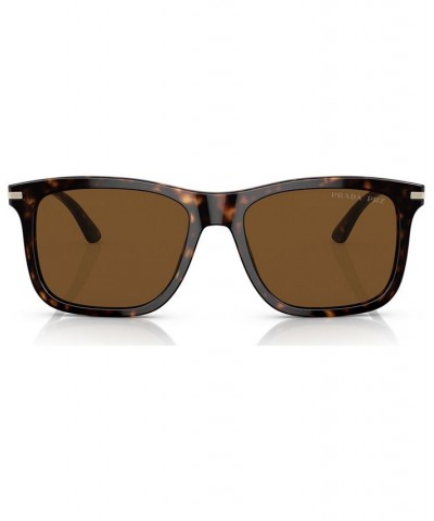 Men's Polarized Sunglasses PR 18WS56-P Tortoise $57.15 Mens