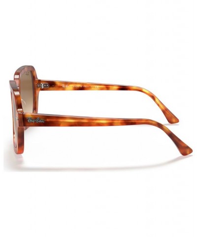 Sunglasses RB2188 53 RED HAVANA/CLEAR GRADIENT BROWN $51.03 Unisex