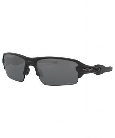 Men's Low Bridge Fit Sunglasses OO9271 Flak 2.0 61 Matte Black $51.03 Mens