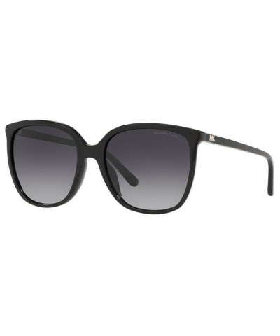 Women's Polarized Sunglasses MK2137U 57 BLACK/DARK GREY POLAR $29.19 Womens