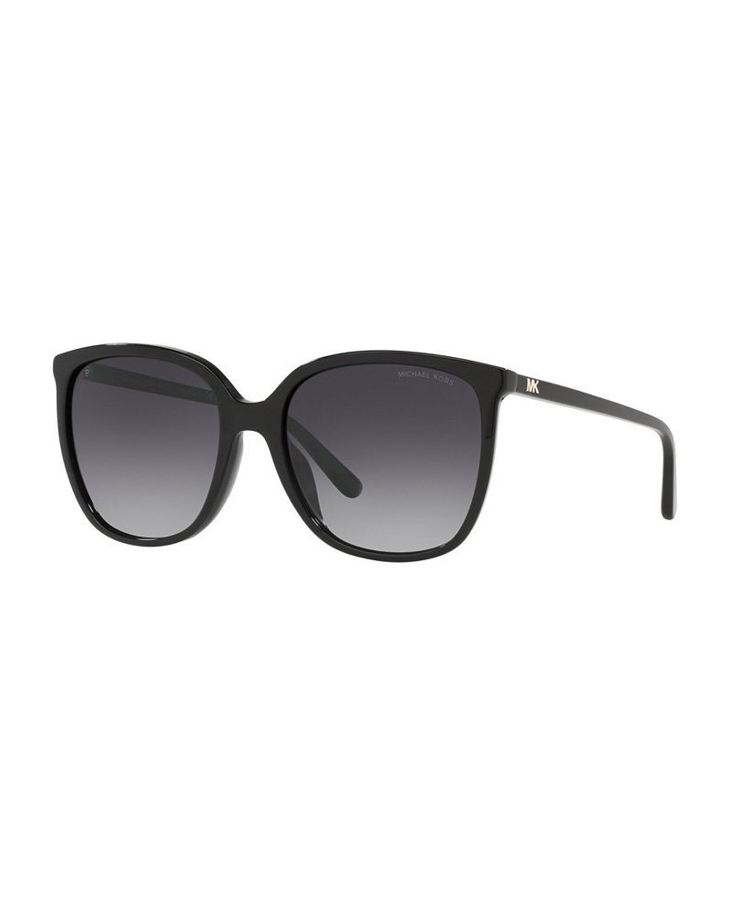 Women's Polarized Sunglasses MK2137U 57 BLACK/DARK GREY POLAR $29.19 Womens