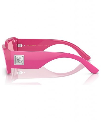 Women's Sunglasses DG441653-Z Metallic Pink $66.24 Womens