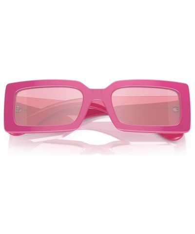 Women's Sunglasses DG441653-Z Metallic Pink $66.24 Womens