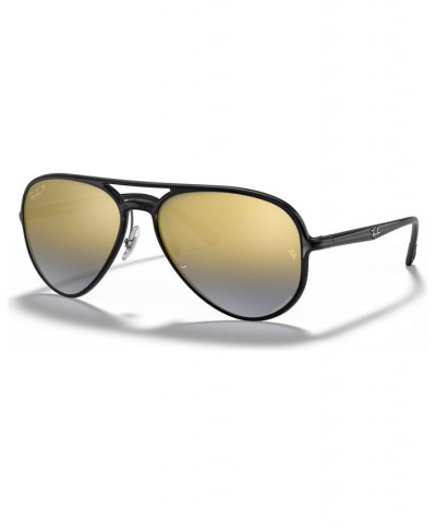 Sunglasses RB4320CH 58 BLACK/BLUE MIRROR GOLD $54.97 Unisex