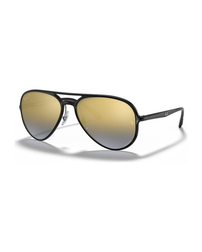 Sunglasses RB4320CH 58 BLACK/BLUE MIRROR GOLD $54.97 Unisex