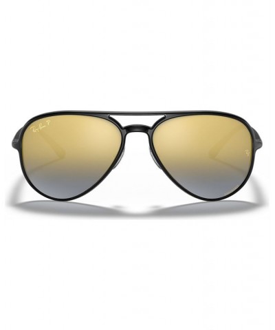 Sunglasses RB4320CH 58 BLACK/BLUE MIRROR GOLD $54.97 Unisex