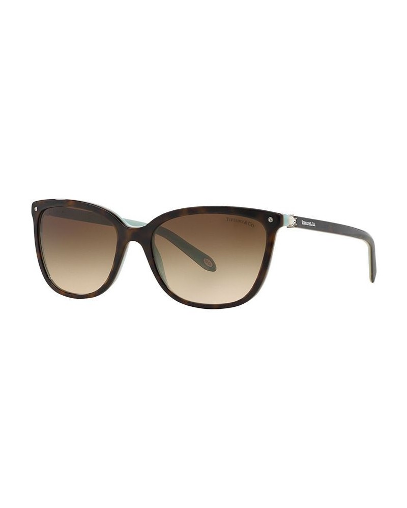 Sunglasses TF4105HB 55 BLACK BLUE/BLUE GRAD $50.18 Unisex