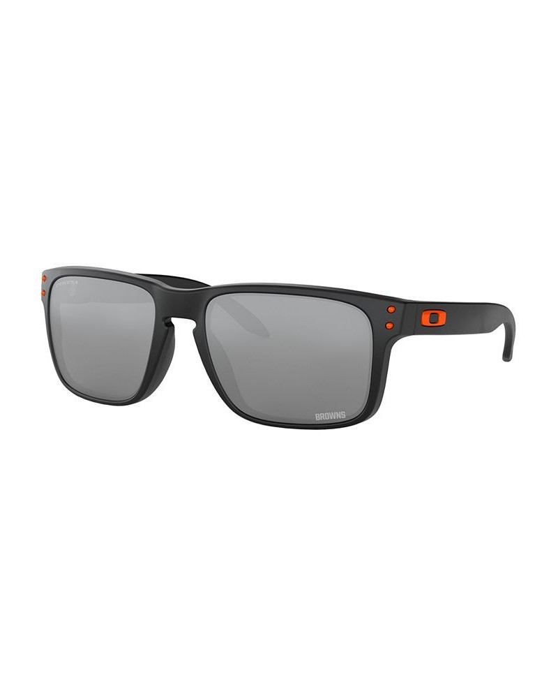 NFL Collection Sunglasses Cleveland Browns OO9102 55 HOLBROOK CLE MATTE BLACK/PRIZM BLACK $29.46 Unisex