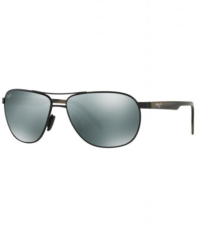 Polarized Sunglasses 728 Castles BLACK MATTE/GREY MIRROR POLAR $38.28 Unisex