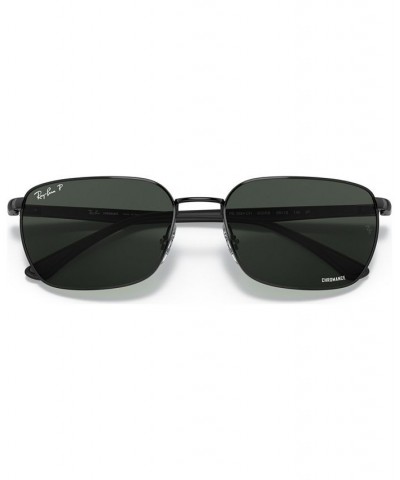 Unisex Polarized Sunglasses RB3684CH 58 Silver Tone $29.64 Unisex