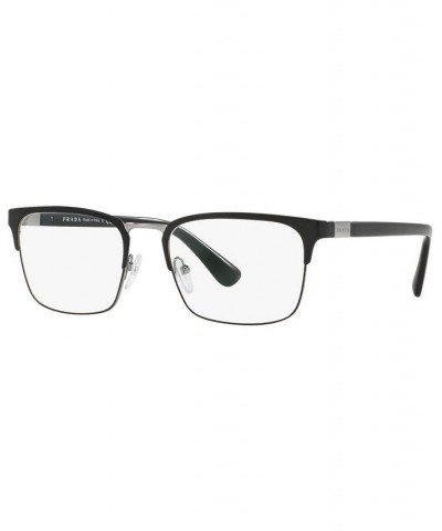 PR 54TV Men's Rectangle Eyeglasses Matte Blk $90.74 Mens