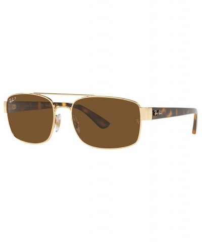 Men's Polarized Sunglasses RB3687 58 Gunmetal $22.11 Mens