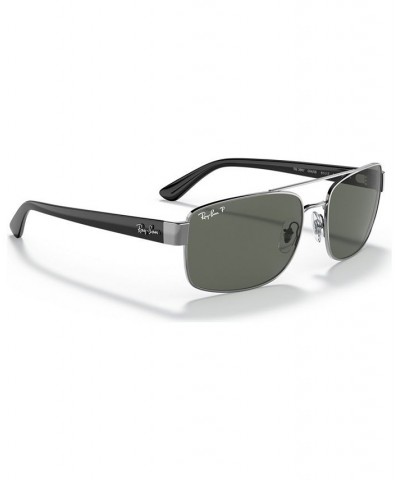 Men's Polarized Sunglasses RB3687 58 Gunmetal $22.11 Mens