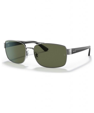 Men's Polarized Sunglasses RB3687 58 Gunmetal $22.11 Mens