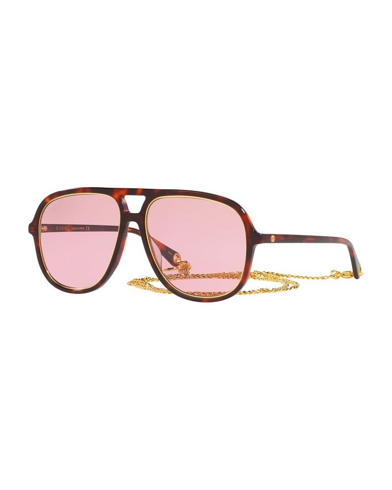 Women's Sunglasses GG1077S 57 Brown $125.10 Womens