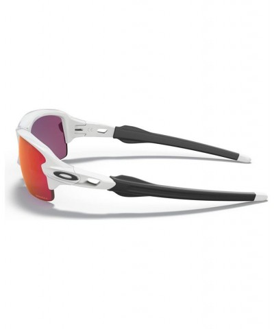 Kids Flak XS Youth Fit 59 Sunglasses OJ9005-0459 Polished White $35.04 Kids