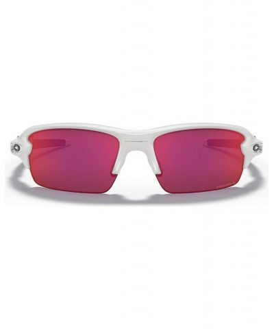 Kids Flak XS Youth Fit 59 Sunglasses OJ9005-0459 Polished White $35.04 Kids