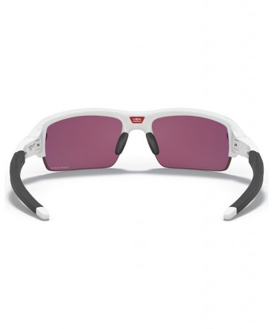 Kids Flak XS Youth Fit 59 Sunglasses OJ9005-0459 Polished White $35.04 Kids