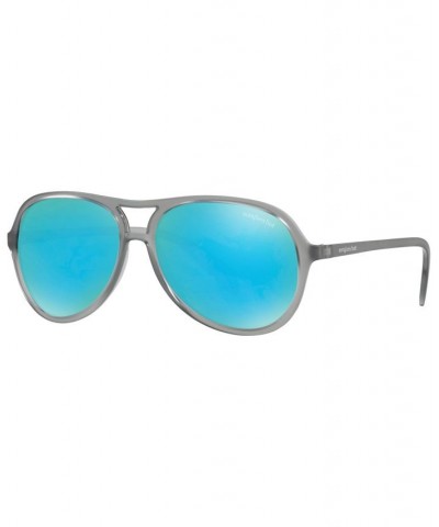 Sunglasses HU2005 57 GREY/GREEN MIRROR $7.92 Unisex