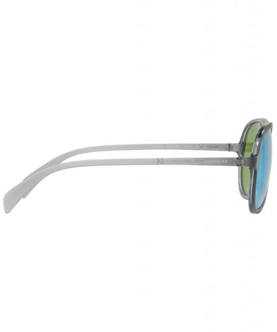 Sunglasses HU2005 57 GREY/GREEN MIRROR $7.92 Unisex