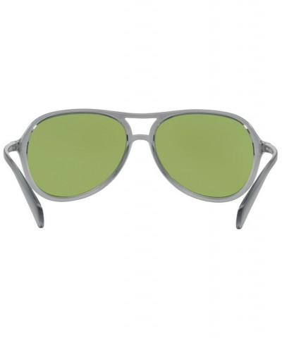 Sunglasses HU2005 57 GREY/GREEN MIRROR $7.92 Unisex