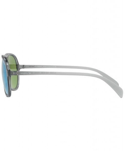 Sunglasses HU2005 57 GREY/GREEN MIRROR $7.92 Unisex