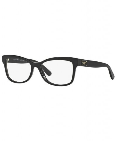 Dolce & Gabbana DG3254 Women's Butterfly Eyeglasses Black $17.60 Womens