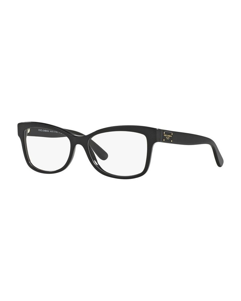 Dolce & Gabbana DG3254 Women's Butterfly Eyeglasses Black $17.60 Womens