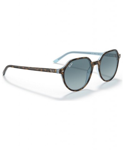 Unisex Thalia Sunglasses RB2195 53 HAVANA ON LIGHT BLUE/BLUE GRADIENT GREY $48.06 Unisex