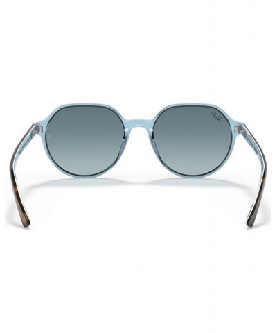 Unisex Thalia Sunglasses RB2195 53 HAVANA ON LIGHT BLUE/BLUE GRADIENT GREY $48.06 Unisex