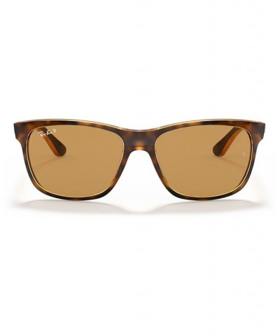 Polarized Sunglasses RB4181 Yellow/Brown $52.08 Unisex