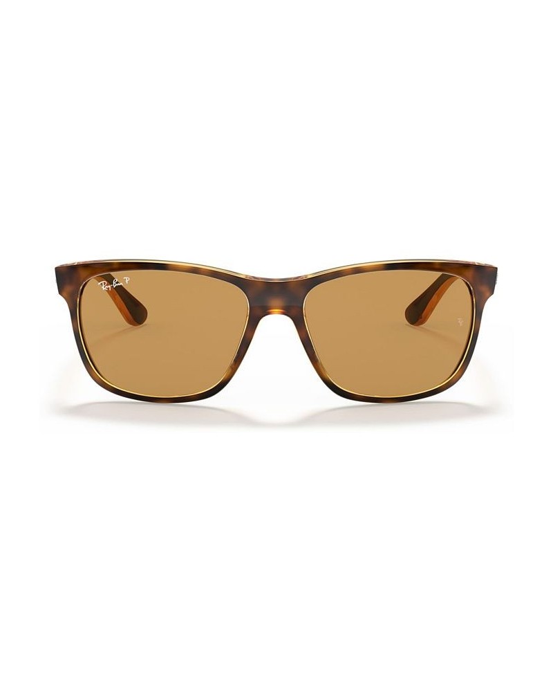 Polarized Sunglasses RB4181 Yellow/Brown $52.08 Unisex