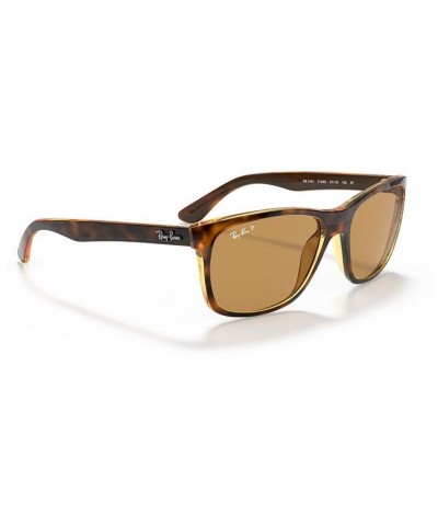 Polarized Sunglasses RB4181 Yellow/Brown $52.08 Unisex