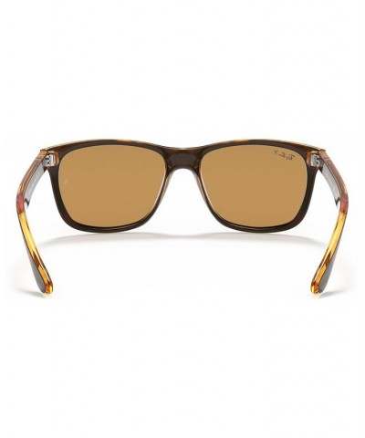 Polarized Sunglasses RB4181 Yellow/Brown $52.08 Unisex